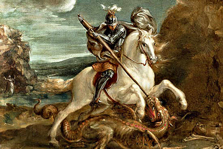 Mar Jiryis (Saint George and the Dragon)