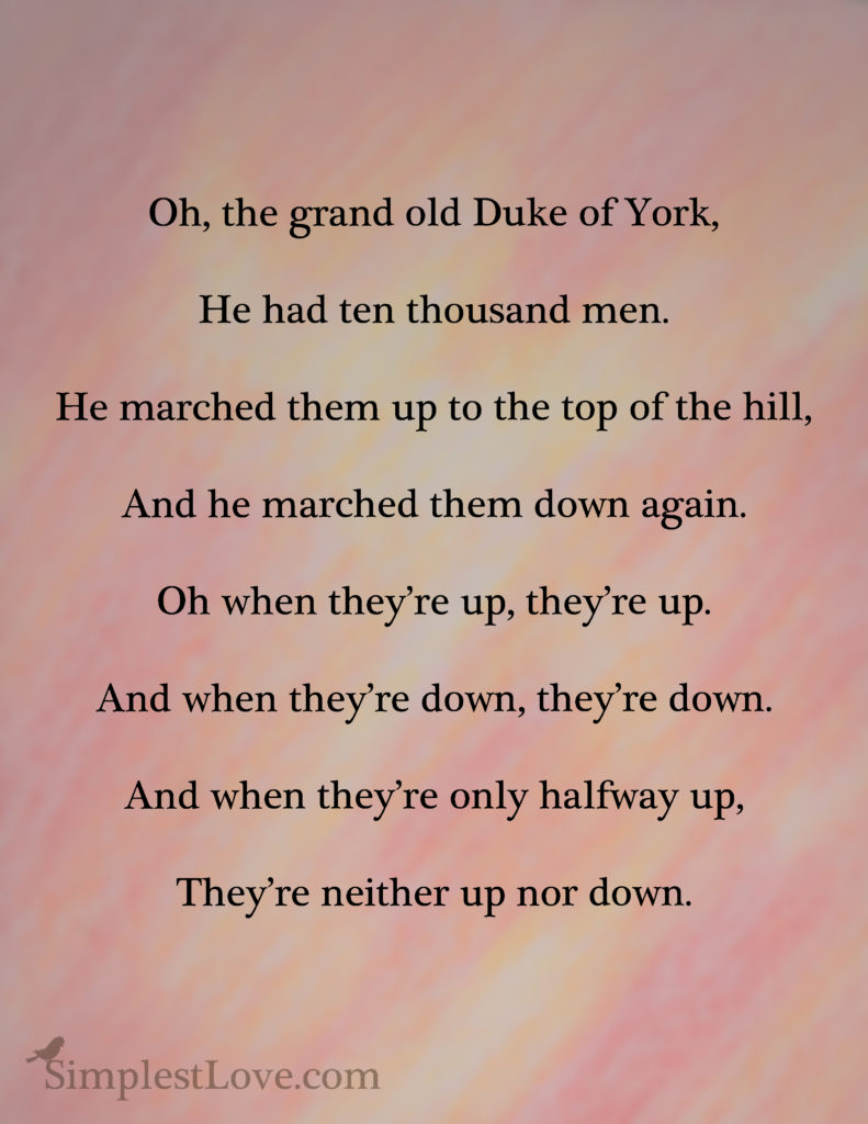 The Grand Old Duke of York_